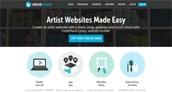 Desktop Screenshot of indiemade.com