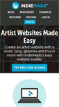Mobile Screenshot of indiemade.com